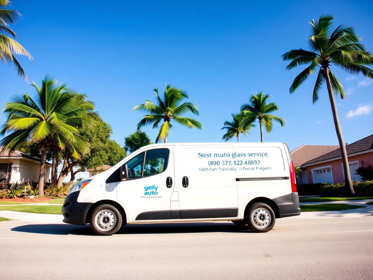 BG Auto Glass mobile service van